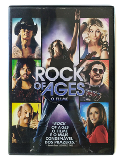 DVD Rock Of Ages O Filme Julianne Hough Tom Cruise Original Diego Boneta Catherine Zeta-Jones Adam Shankman