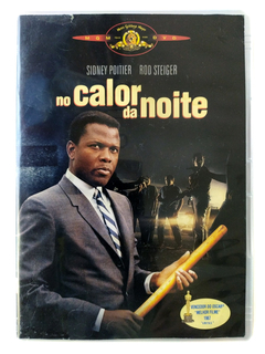 DVD No Calor Da Noite Sidney Poitier Rod Steiger 1967 Original William Schallert Lee Grant Norman Jewison