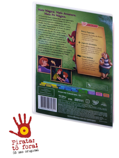 DVD Peter Pan em De Volta À Terra do Nunca Ed. Supermágica Original Walt Disney Edição Robin Budd - comprar online