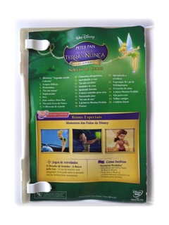 DVD Peter Pan em De Volta À Terra do Nunca Ed. Supermágica Original Walt Disney Edição Robin Budd - Loja Facine