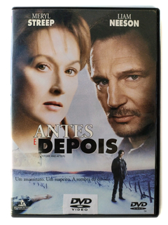 DVD Antes e Depois Meryl Streep Liam Neeson Edward Furlong Original Before And After Alfred Molina Barbet Schroeder