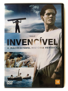 DVD Invencível Jack O'Connell Domhnall Gleeson Miyavi Original Garrett Hedlund Unbroken Angelina Jolie