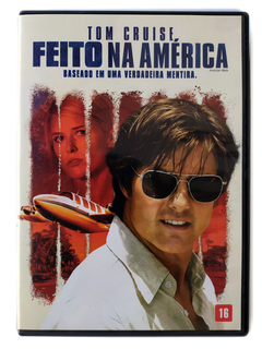 DVD Feito na América Tom Cruise Sarah Wright Jayma Mays Original Domhnall Gleeson American Made Doug Liman