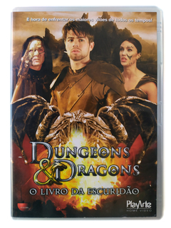 DVD Dungeons e Dragons O Livro da Escuridão Jack Derges Original Eleanor Gecks Barry Aird Gerry Lively