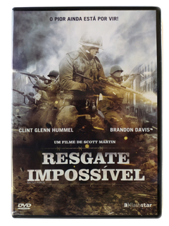 DVD Resgate Impossível Clint Glenn Hummel Brandon Davis Original Battle Force Tony Pauletto Scott Martin