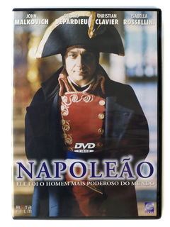 DVD Napoleão Gerard Depardieu John Malkovich Yves Simoneau Original Christian Clavier Isabella Rosselini