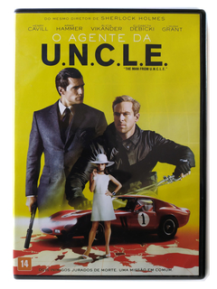 DVD O Agente Da UNCLE Henry Cavill Alicia Vikander Original Armie Hammer Hugh Grant Elizabeth Debicki Guy Ritchie