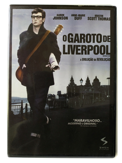 DVD O Garoto de Liverpool Aaron Johnson Anne Marie Duff Original Kristin Scott Thomas Nowhere Boy Sam Taylor Johnson