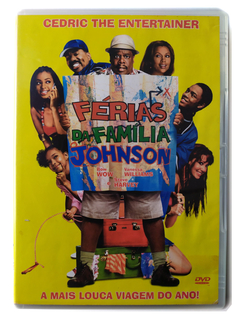 DVD Férias Da Família Johnson Cedric The Entertainer Bow Wow Original Vanessa Williams Steve Harvey Christopher Erskin