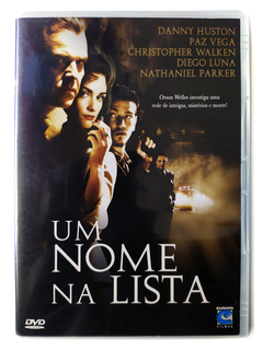 DVD Um Nome Na Lista Danny Huston Christopher Walken Original Paz Vega Diego Luna Fade To Black Oliver Parker