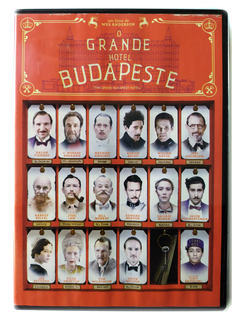 DVD O Grande Hotel Budapeste Adrien Brody Ralph Fiennes Original Willem Dafoe Jude Law Owen Wilson Wes Anderson