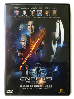 DVD Ender's Game O Jogo Do Exterminador Harrison Ford Original Viola Davis Abigail Breslin Asa Butterfield Gavin Hood