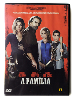 DVD A Família Robert De Niro Michelle Pfeiffer Malavita Original Tommy Lee Jones Dianna Agron Luc Besson