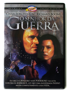 DVD O Senhor Da Guerra Charlton Heston Richard Boone 1965 Original Rosemary Forsyth Guy Stockwell Franklin J. Schaffner