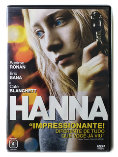 DVD Hanna Saoirse Ronan Eric Bana Cate Blanchett Joe Wright Original Jessica Barden Olivia Williams