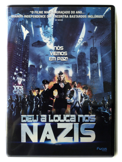 DVD Deu A Louca Nos Nazis Julia Dietze Christopher Kirby Original Udo Kier Gotz Otto Iron Sky Timo Vuorensola