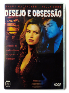 DVD Desejo e Obsessão Angus MacFadyen Willa Ford Impulse Original Robert Moloney Lowela Jotie Charles T. Kanganis