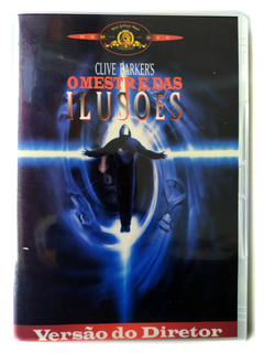 DVD O Mestre Das Ilusões Clive Barker's Versão Do Diretor Original 1995 Scott Bakula Kevin J. O'Connor Famke Janssen
