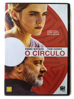 DVD O Círculo Emma Watson Tom Hanks Karen Gillan John Boyega Original The Circle James Ponsoldt
