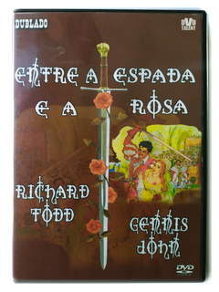 DVD Entre a Espada e a Rosa Richard Todd Glynis Johns 1953 Original Michael Gough Ken Annakin