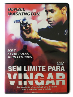 DVD Sem Limite Para Vingar Denzel Washington John Lithgow Original Ice T Kevin Polak Linda Dona 1991 Russell Mulcahy