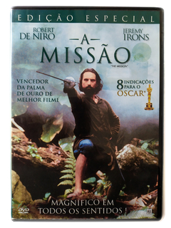 DVD A Missão Robert De Niro Jeremy Irons 1986 Roland Joffé Original The Mission Liam Neeson