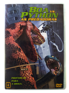 Dvd Boa Vs Python As Predadoras David Hewlett Jaime Bergman Original Kirk B. R. Woller Angel Boris David Flores