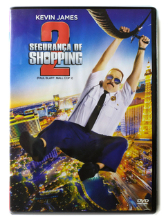 DVD Segurança de Shopping 2 Kevin James Raini Rodriguez Original Gary Valentine Paul Bart Mall Cop 2 Andy Fickman
