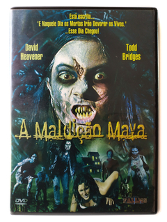 DVD A Maldição Maya David Heavener Todd Bridges Joe Estevez
