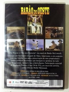Dvd Barão do Oeste Original John Wayne Maureen O'Hara Patrick Wayne Stefanie Powers 1963 - comprar online