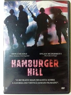 Dvd Hamburger Hill Don Cheadle Dylan McDermott Michael Boatman Direção: John Irvin Música composta por: Philip Glass Roteiro: James Carabatsos