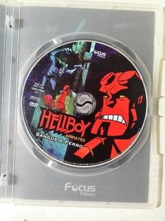 Dvd Hellboy Animated Sangue & Ferro Episódios Inéditos - Loja Facine