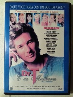 Dvd Dr. T e as Mulheres Richard Gere, Helen Hunt, Farrah Fawcett Direção: Robert Altman Música composta por: Lyle Lovett Roteiro: Anne Rapp Indicações: Leão de Ouro, Volpi Cup de Melhor Atriz