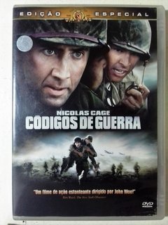 Dvd Códigos de Guerra Nicolas Cage, Adam Beach, Christian Slater, Peter Stormare. Direção: John Woo
