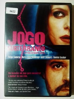 DVD Jogo Subterrâneo Original Roberto Gervitz