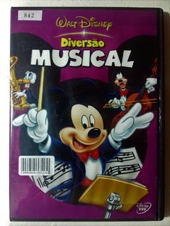 DVD Diversão Musical Walt Disney Original Mickey Donald Pateta