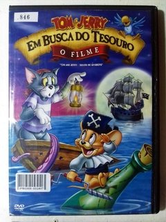DVD Tom e Jerry Em Busca do Tesouro O Filme Original Tom And Jerry Shiver Me Whiskers