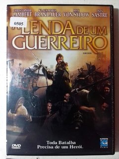 DVD A Lenda de um Guerreiro Original Druids Christopher Lambert
