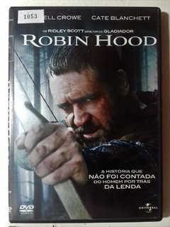 Dvd Robin Hood Russell Crowe, Cate Blanchett, Max von Sydow Direção: Ridley Scott