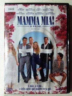 Dvd Mamma Mia! Meryl Streep, Amanda Seyfried, Pierce Brosnan Direção: Phyllida Lloyd Música composta por: Benny Andersson, Björn Ulvaeus, Stig Anderson