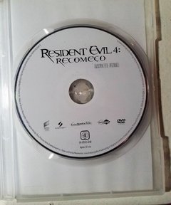 Dvd Resident Evil 4: Recomeço Milla Jovovich, Ali Larter, Shawn Roberts Direção: Paul W.S. Anderson na internet