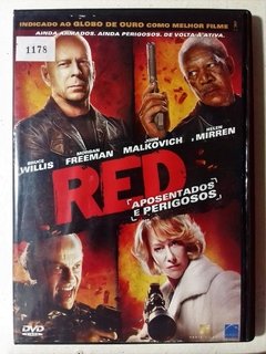 Dvd Red - Aposentados e Perigosos Bruce Willis, Morgan Freeman, Helen Mirren Direção: Robert Schwentke