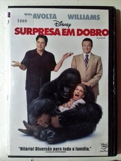 Dvd Surpresa em Dobro Original John Travolta, Robin Williams
