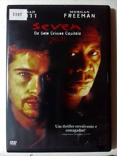 DVD Seven Os Sete Crimes Capitais Original Brad Pitt Morgan Freeman Gwyneth Paltrow John C