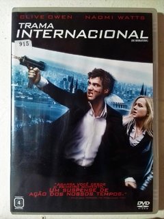 DVD Trama Internacional Original Clive Owen, Naomi Watts, Armin Mueller-Stahl, Ulrich Thomsen.