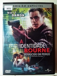 DVD A Identidade Bourne: Renascido em Perigo Original Matt Damon Franka Potente Chris Cooper Clive Owen