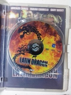 Dvd Latin Dragon Original Fabian Carrillo Lorenzo Lamas Gary Busey - Loja Facine
