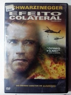 DVD Efeito Colateral Original Arnold Schwarzenegger, Francesca Neri.