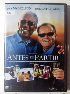 DVD Antes de Partir Original Jack Nicholson, Morgan Freeman, Sean Hayes, Beverly Todd.