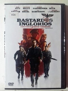 DVD Bastardos Inglórios Original de Quentin Tarantino Brad Pitt, Mélanie Laurent, Christoph Waltz, Eli Roth